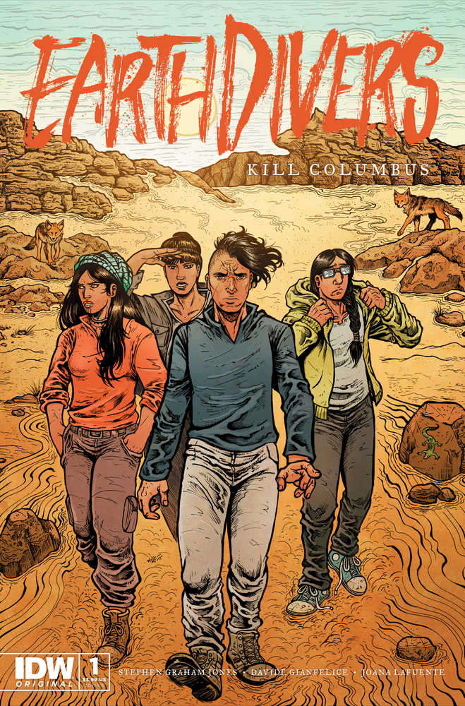 Earthdivers #1 Cover B Wolf (Mature) | Dragon's Lair Comics and Fantasy Houston TX