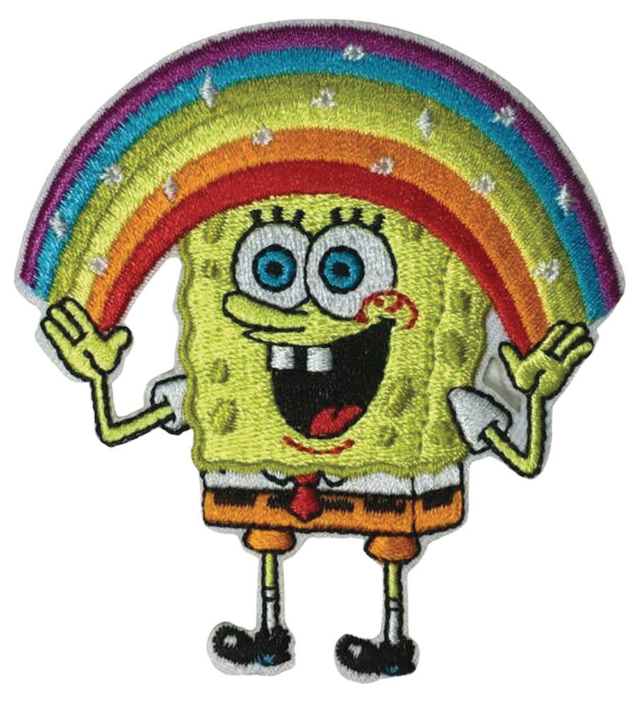 Spongebob Squarepants Imagination Rainbow Patch | Dragon's Lair Comics and Fantasy Houston TX