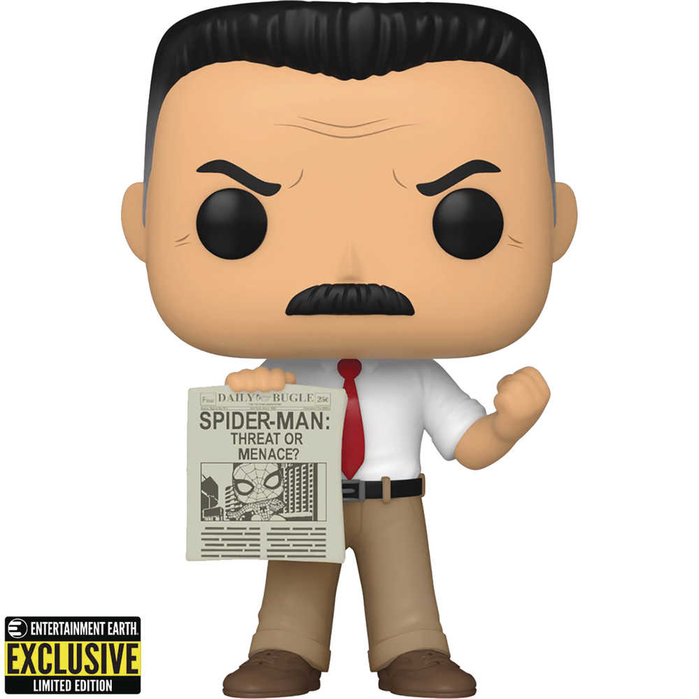 Pop Spider-Man J. Jonah Jameson Vinyl Figure | Dragon's Lair Comics and Fantasy Houston TX