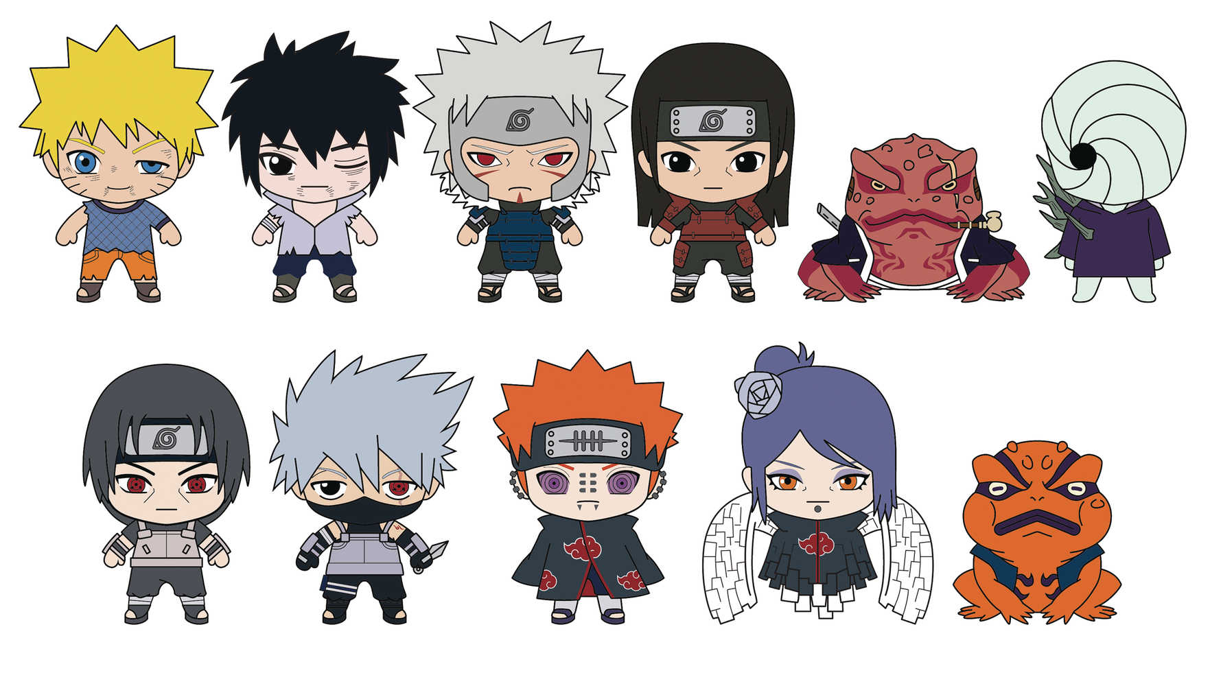 Naruto Shippuden Series5 24pc 3D Foam Bag Clip Blind Mystery Box Display | Dragon's Lair Comics and Fantasy Houston TX