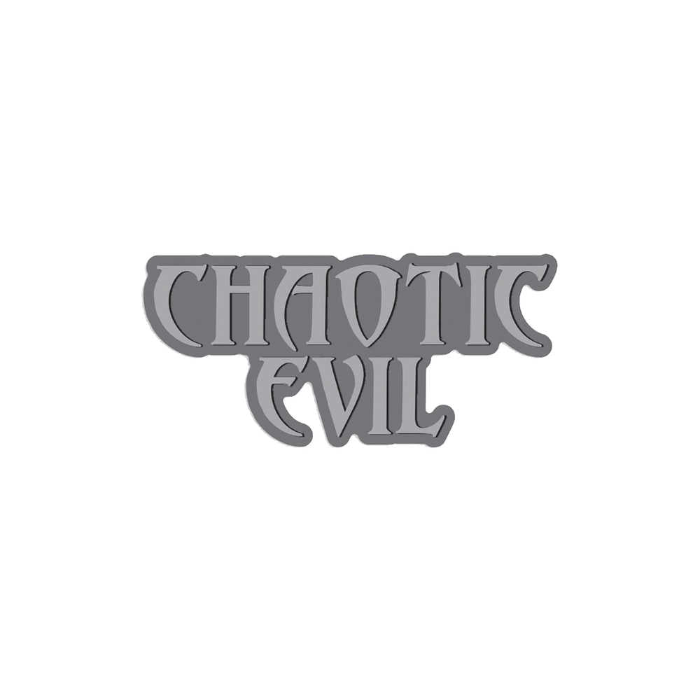 Moral Alignment Chaotic Evil Enamel Pin | Dragon's Lair Comics and Fantasy Houston TX