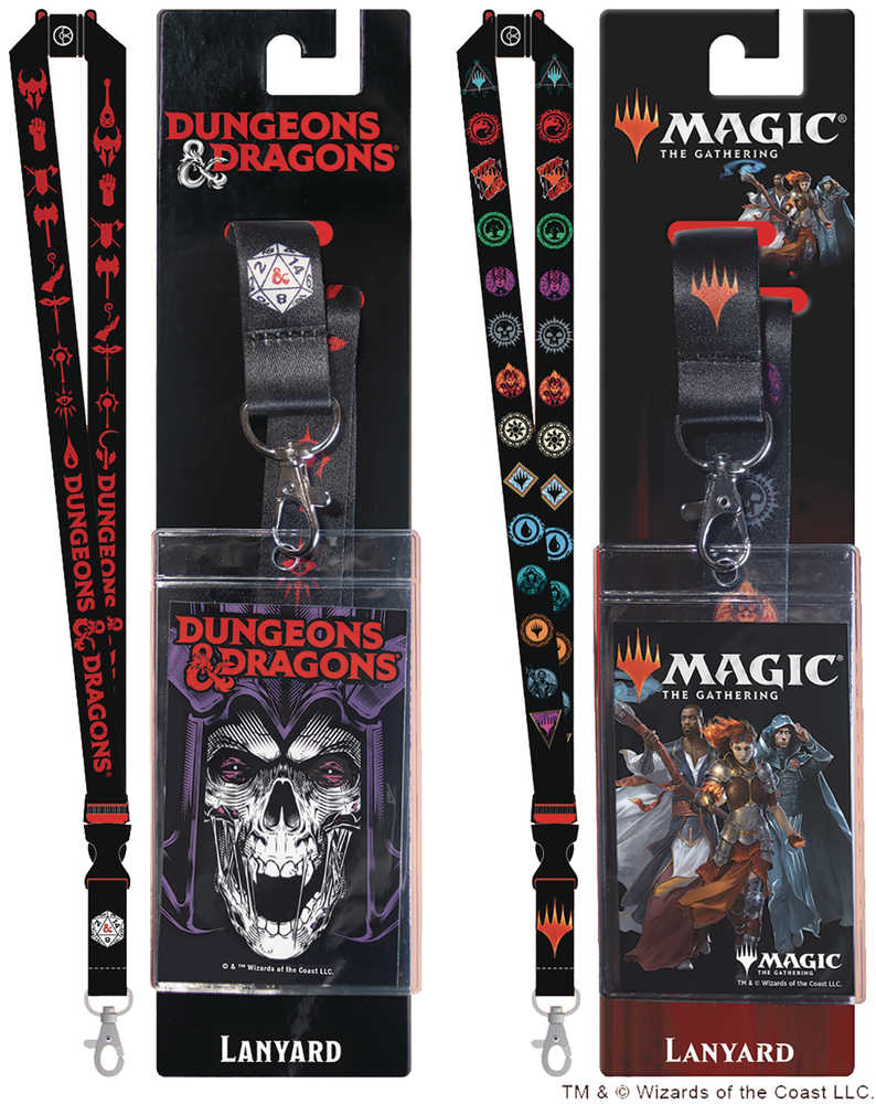 Magic The Gathering And Dungeons &Dragons 24 Ct Lanyard Assortment | Dragon's Lair Comics and Fantasy Houston TX