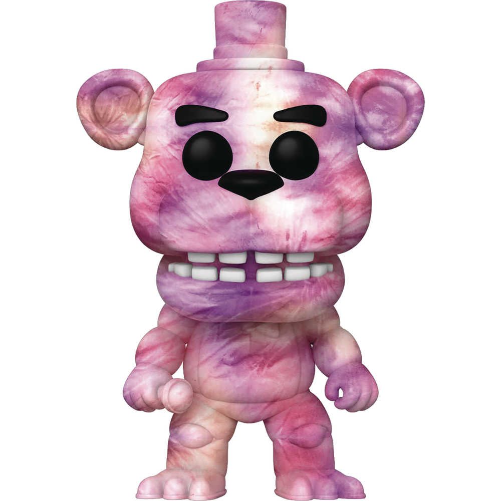 Pop Games Five Nights At Freddys Tiedye Freddy Vinyl Figure | Dragon's Lair Comics and Fantasy Houston TX