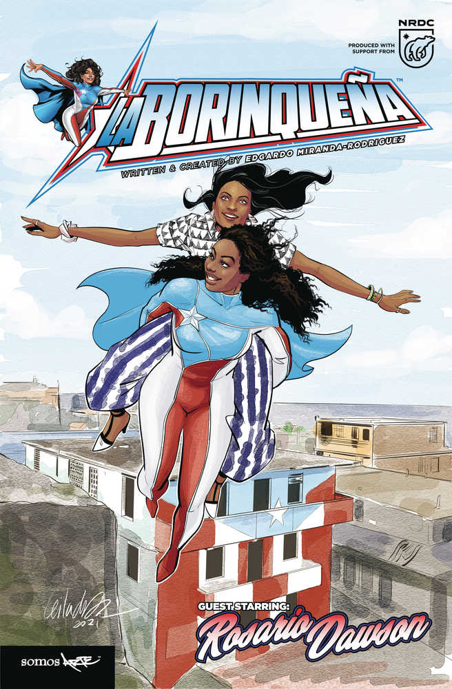 CL La Borinquena Starring Rosario Dawson Cover E Del Duca | Dragon's Lair Comics and Fantasy Houston TX