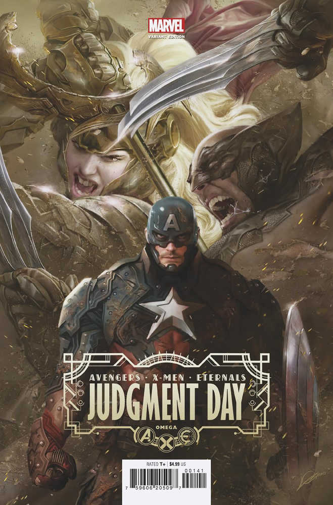 Axe Judgment Day Omega #1 Lozano Variant | Dragon's Lair Comics and Fantasy Houston TX