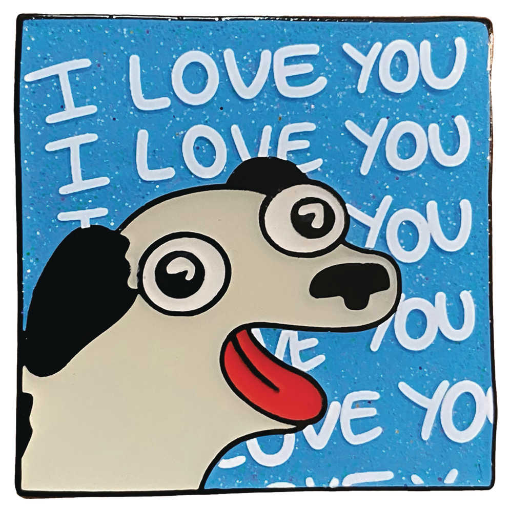 Sarahs Scribbles I Love You Dog Pin | Dragon's Lair Comics and Fantasy Houston TX