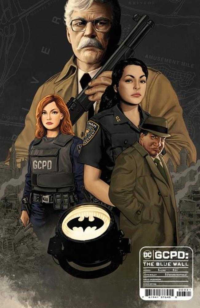 Gcpd The Blue Wall #3 (Of 6) Cover B Steve Epting Card Stock Variant | Dragon's Lair Comics and Fantasy Houston TX