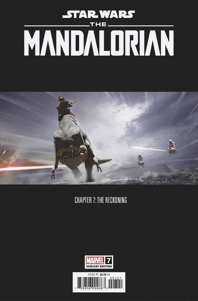 Star Wars Mandalorian #7 Concept Art Variant | Dragon's Lair Comics and Fantasy Houston TX
