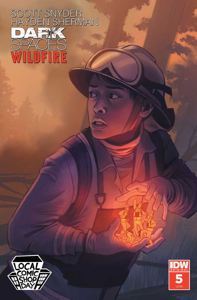 Local Comic Shop Day 2022 Dark Spaces Wildfire #5 Variant (Mature) | Dragon's Lair Comics and Fantasy Houston TX