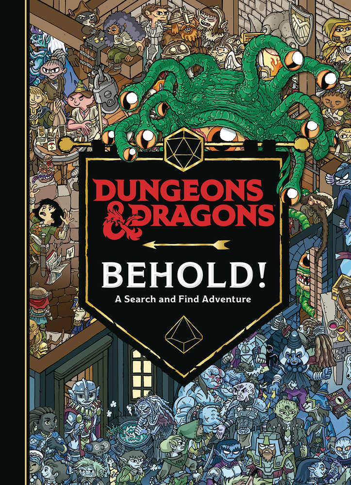 Dungeons & Dragons Behold Search & Find Adventure Hardcover | Dragon's Lair Comics and Fantasy Houston TX