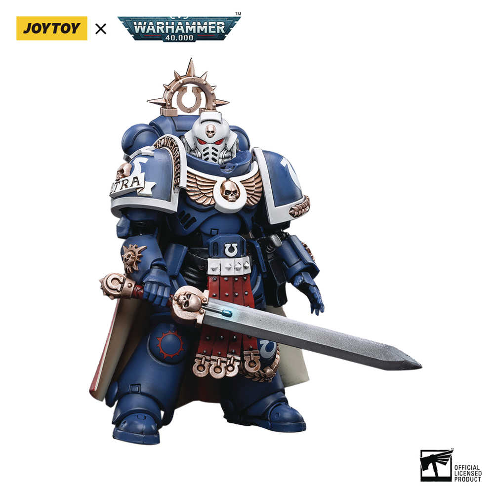 Joytoy 40k Ultramarines Primaris Captain 1/18 Action Figure | Dragon's Lair Comics and Fantasy Houston TX