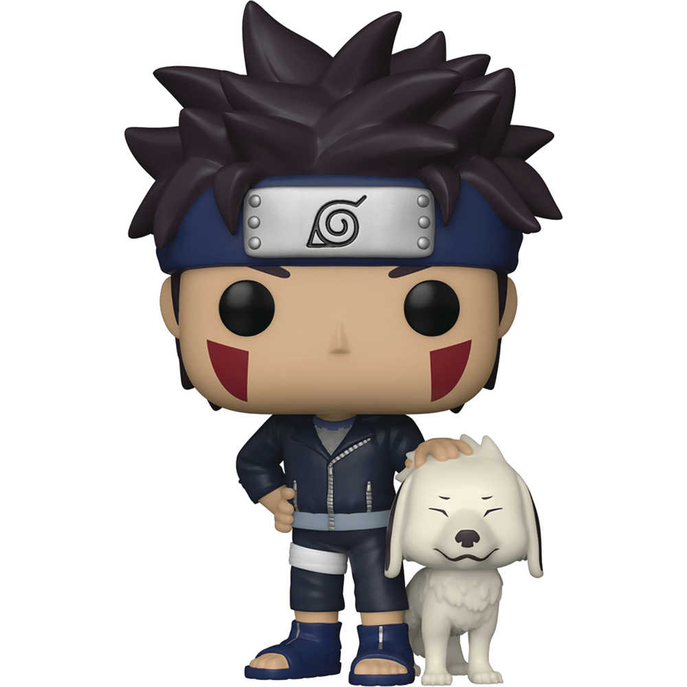 Pop Animation Naruto Kiba with Akamaru Vinyl Figure | Dragon's Lair Comics and Fantasy Houston TX