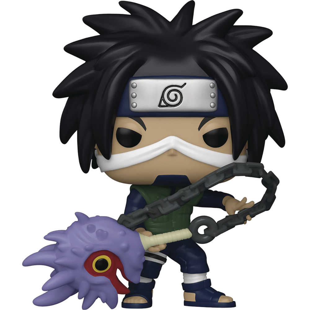 Pop Animation Naruto Kotetsu Hagane with Weapon Vinyl Figure | Dragon's Lair Comics and Fantasy Houston TX
