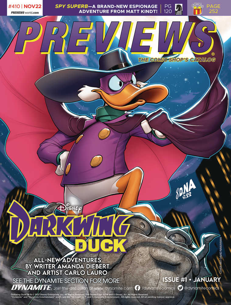 Previews #412 January 2023 | Dragon's Lair Comics and Fantasy Houston TX