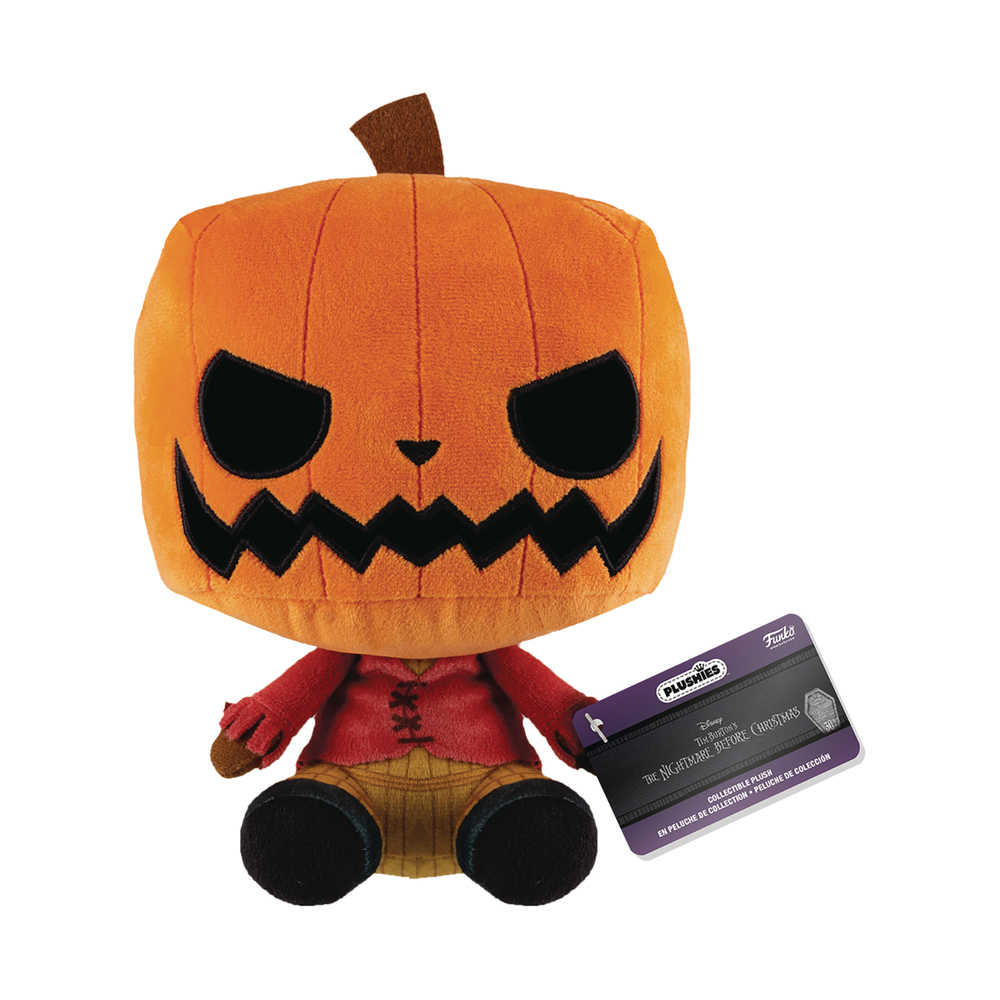 Pop Plush Nbx 30th Pumpkin King 7in Plush | Dragon's Lair Comics and Fantasy Houston TX