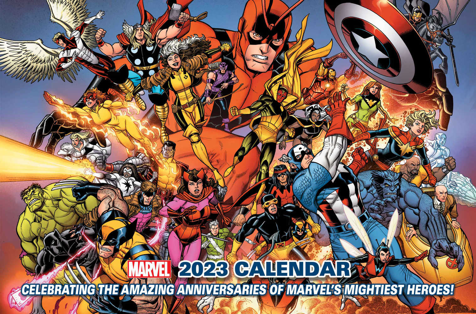 Marvel 2023 Calendar (Bundles Of 20) | Dragon's Lair Comics and Fantasy Houston TX