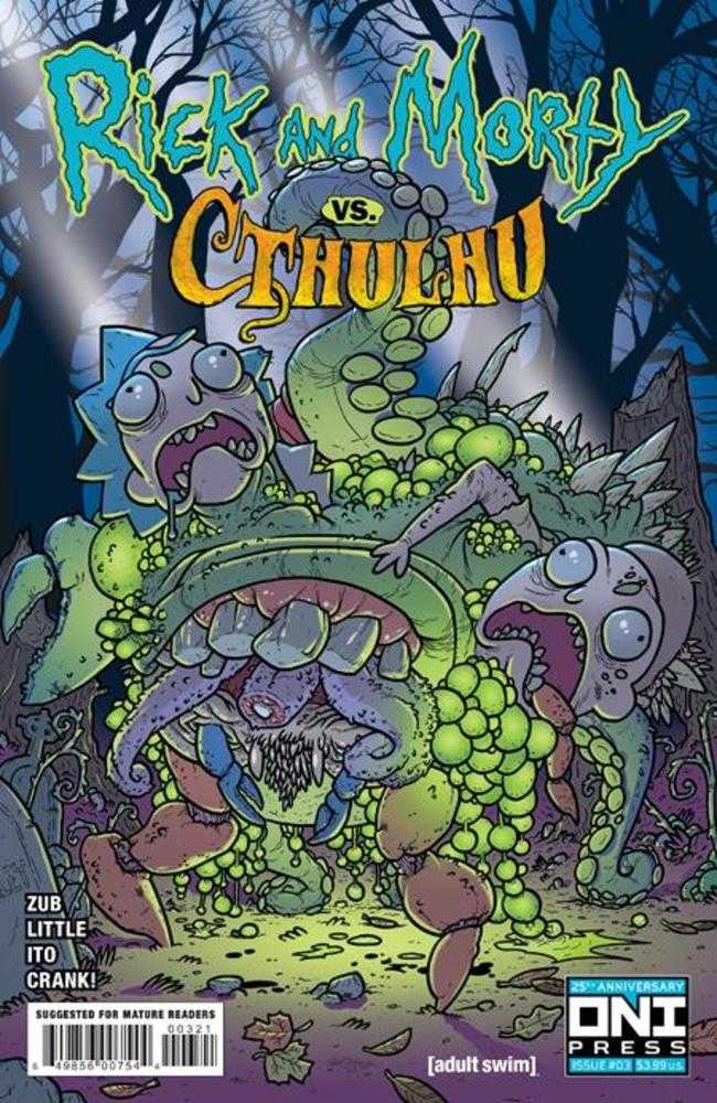 Rick And Morty vs Cthulhu #3 (Of 4) Cover B Zander Cannon Variant (Mature) | Dragon's Lair Comics and Fantasy Houston TX