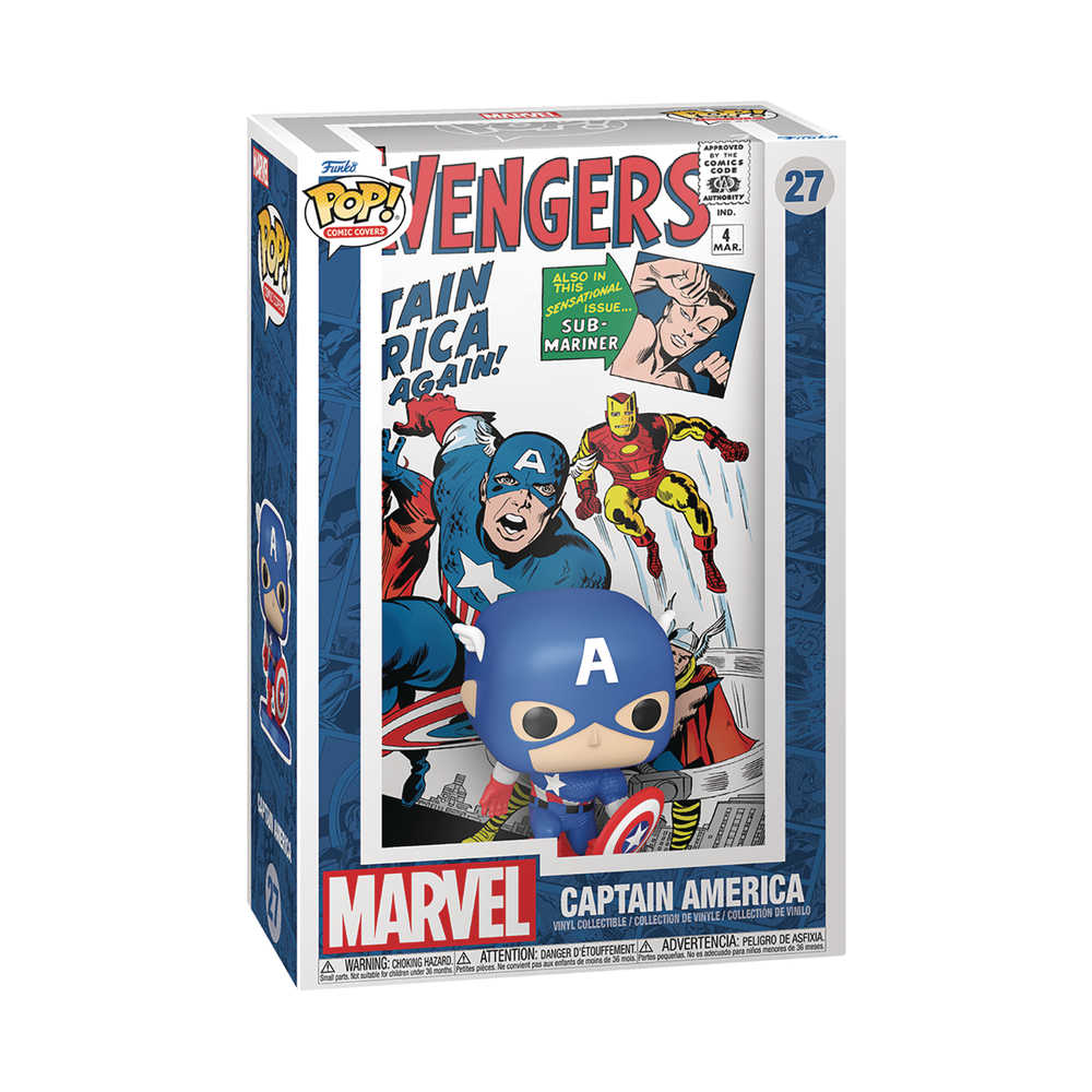 Pop Comic Cover Marvel Avengers 4 1963 Vinyl Figure | Dragon's Lair Comics and Fantasy Houston TX