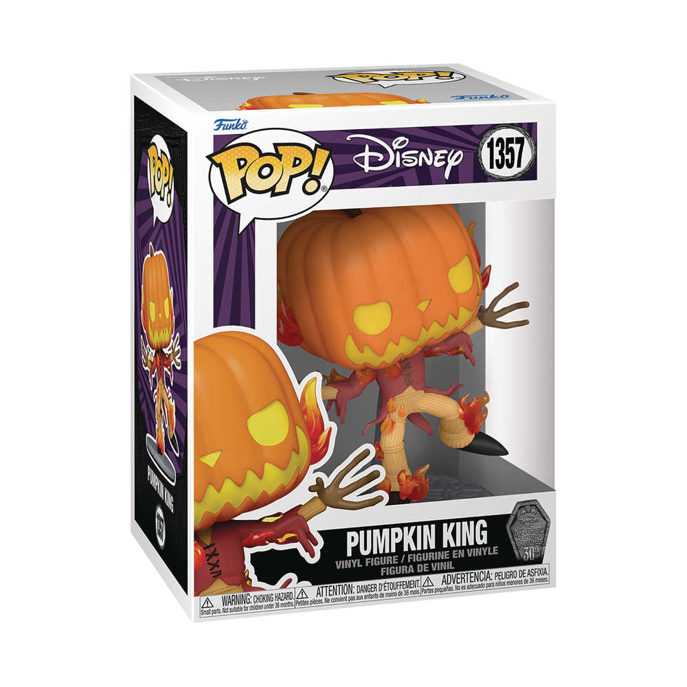 Pop Disney Nbx 30th Pumpkin King Vinyl Figure | Dragon's Lair Comics and Fantasy Houston TX