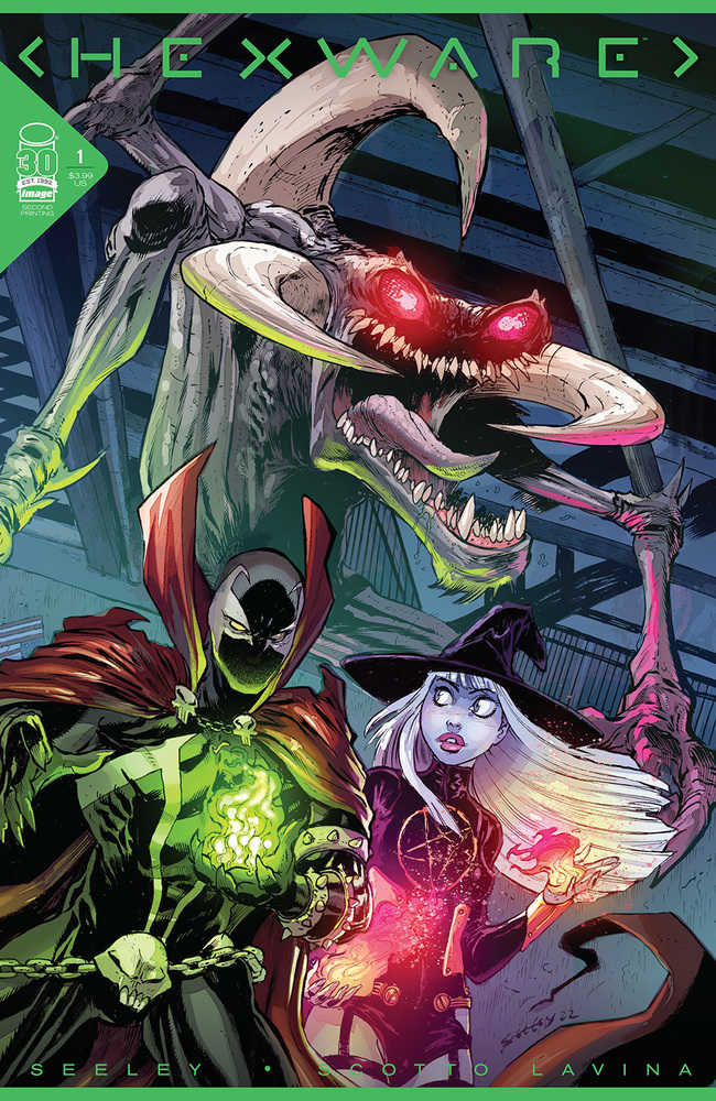 Hexware #1 (Of 6) Cover D Spawn Variant 2ND Printing (Mature) | Dragon's Lair Comics and Fantasy Houston TX