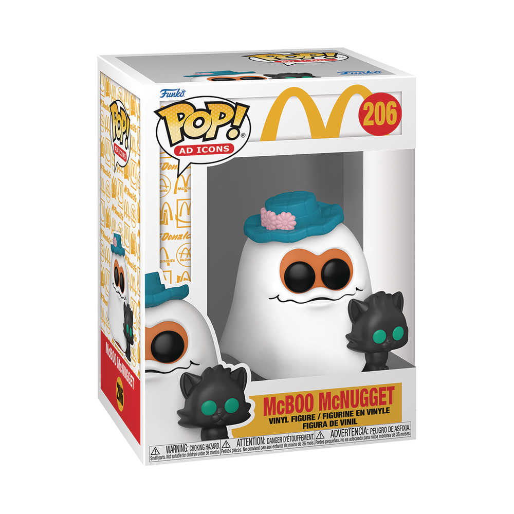 Pop Ad Icons Mcdonalds Nb Ghost Vinyl Figure | Dragon's Lair Comics and Fantasy Houston TX