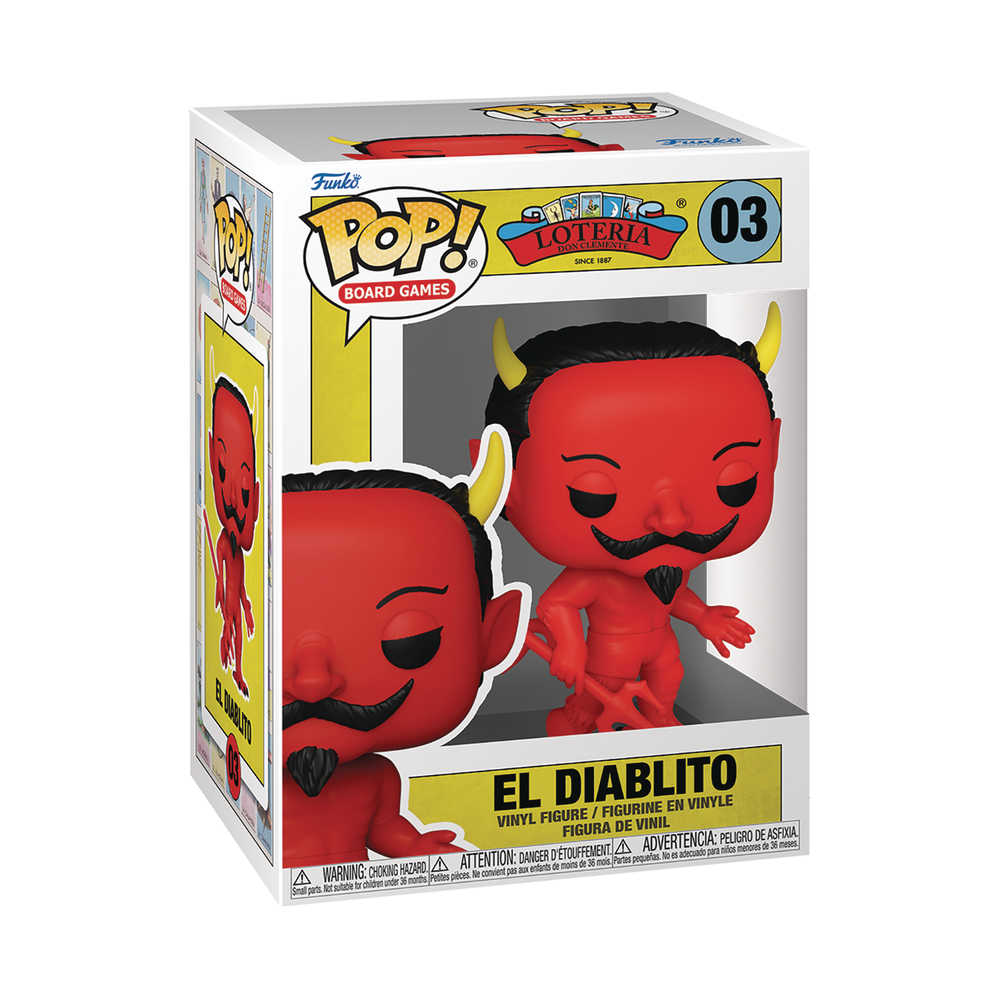 Pop Loteria El Diablito Vinyl Figure | Dragon's Lair Comics and Fantasy Houston TX