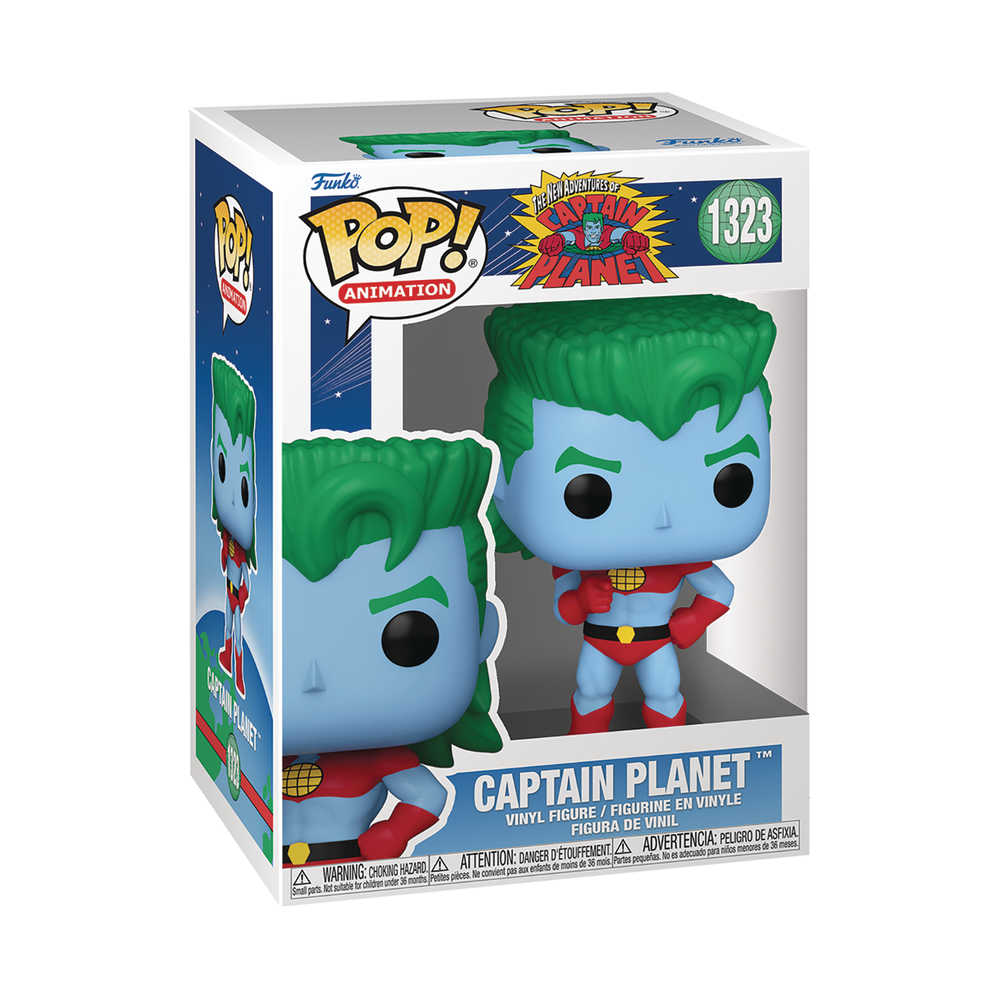Pop TV Captain Planet Captain Planet Vinyl Figure | Dragon's Lair Comics and Fantasy Houston TX