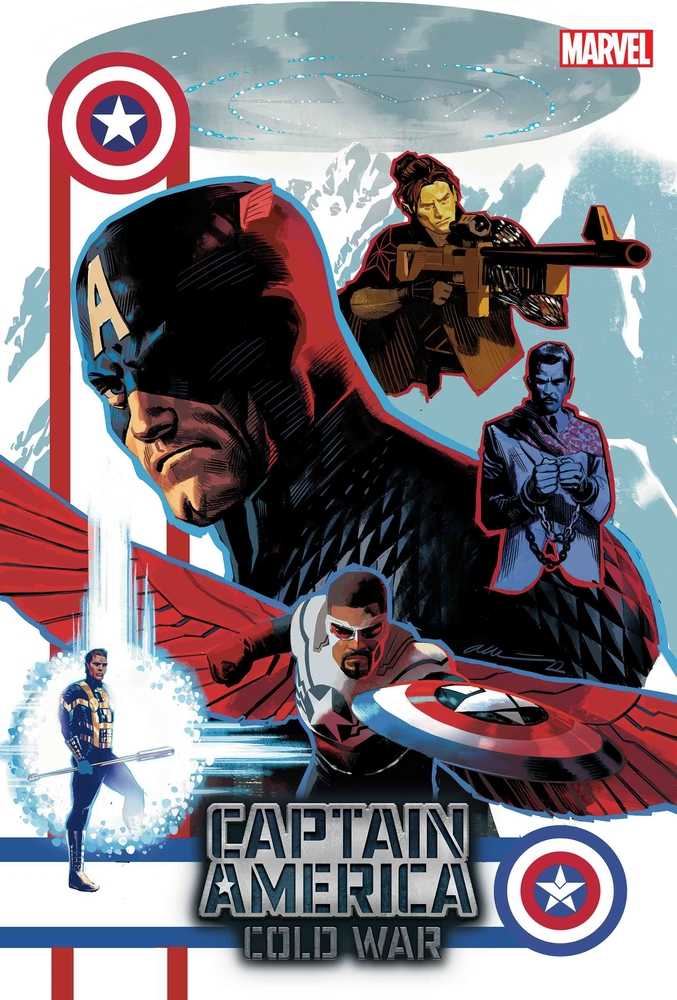 Captain America Cold War Alpha #1 Acuna Variant | Dragon's Lair Comics and Fantasy Houston TX