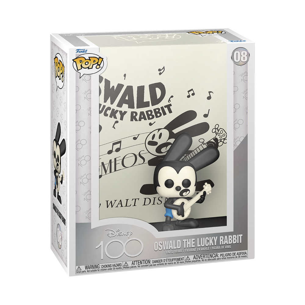 Pop Art Cover Disney D100 Oswald Vinyl Figure | Dragon's Lair Comics and Fantasy Houston TX