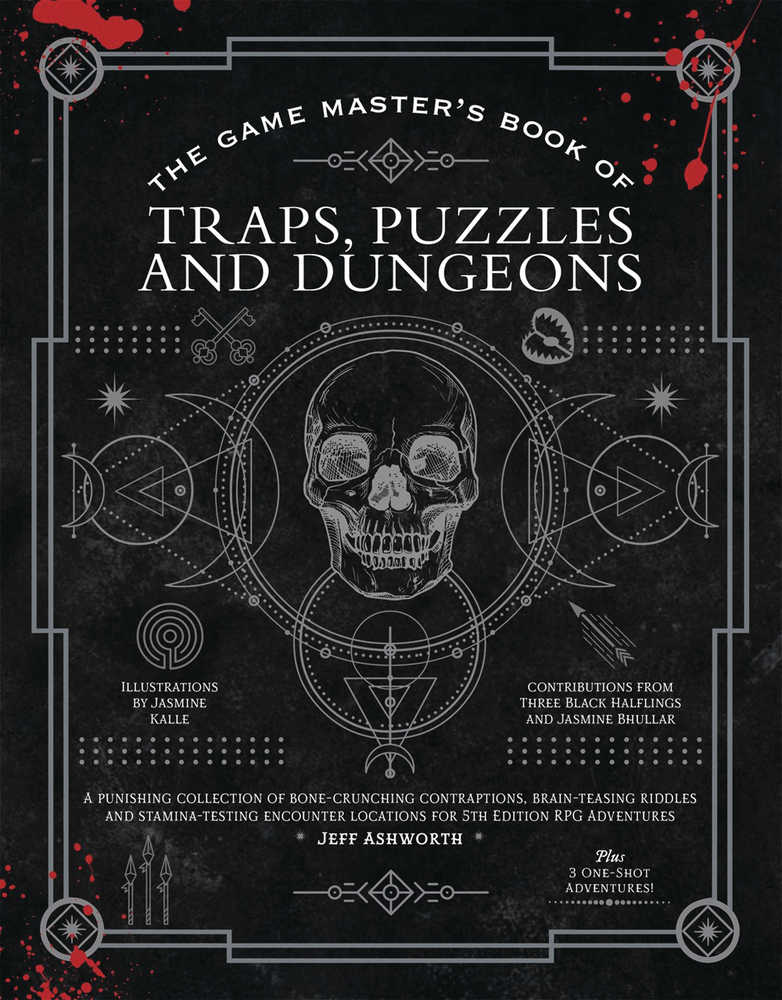 Game Masters Book Traps Puzzles Dungeons Hardcover | Dragon's Lair Comics and Fantasy Houston TX