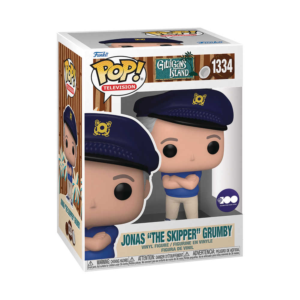 Pop TV Gilligans Island The Skipper Vinyl Figure | Dragon's Lair Comics and Fantasy Houston TX
