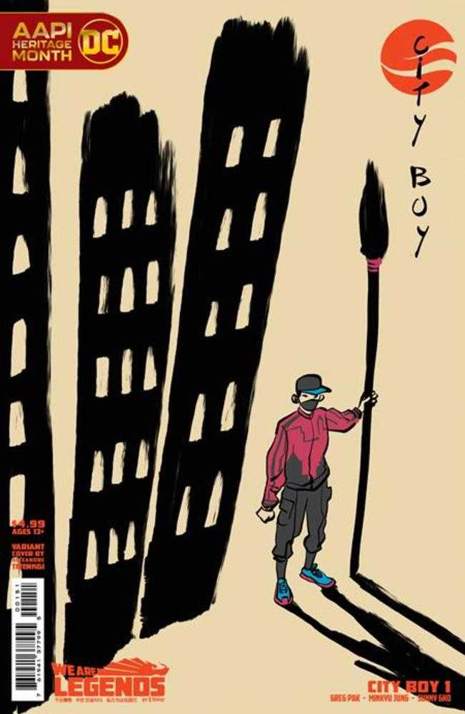 City Boy #1 (Of 6) Cover C Alexandre Tefenkgi Aapi Heritage Month Card Stock Variant | Dragon's Lair Comics and Fantasy Houston TX