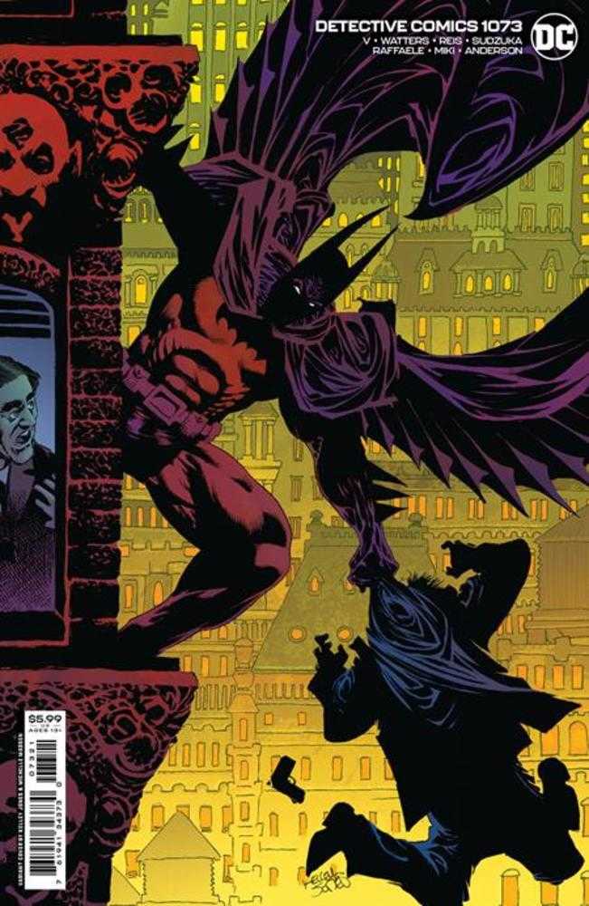Detective Comics #1073 Cover B Kelley Jones Card Stock Variant | Dragon's Lair Comics and Fantasy Houston TX