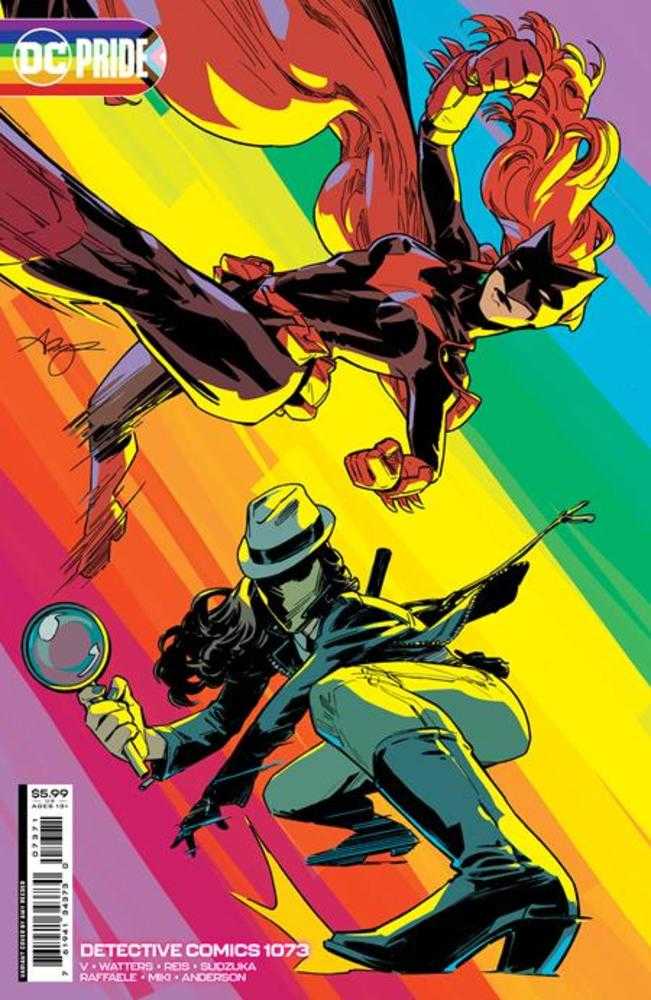 Detective Comics #1073 Cover D Amy Reeder DC Pride Card Stock Variant | Dragon's Lair Comics and Fantasy Houston TX