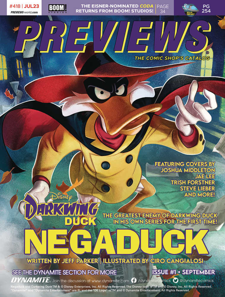 Previews #418 July 2023 | Dragon's Lair Comics and Fantasy Houston TX