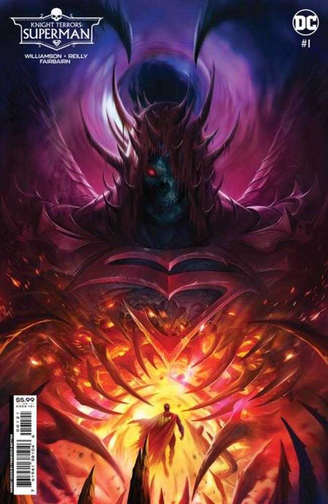 Knight Terrors Superman #1 (Of 2) Cover B Francesco Mattina Card Stock Variant | Dragon's Lair Comics and Fantasy Houston TX