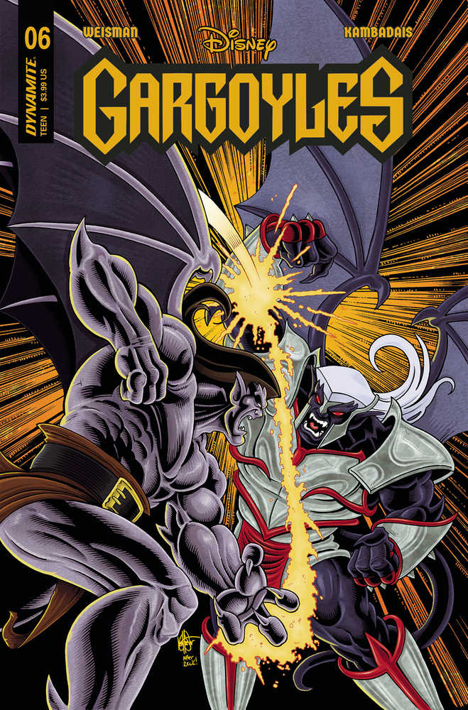 Gargoyles #6 Cover R Foc Haeser Original | Dragon's Lair Comics and Fantasy Houston TX
