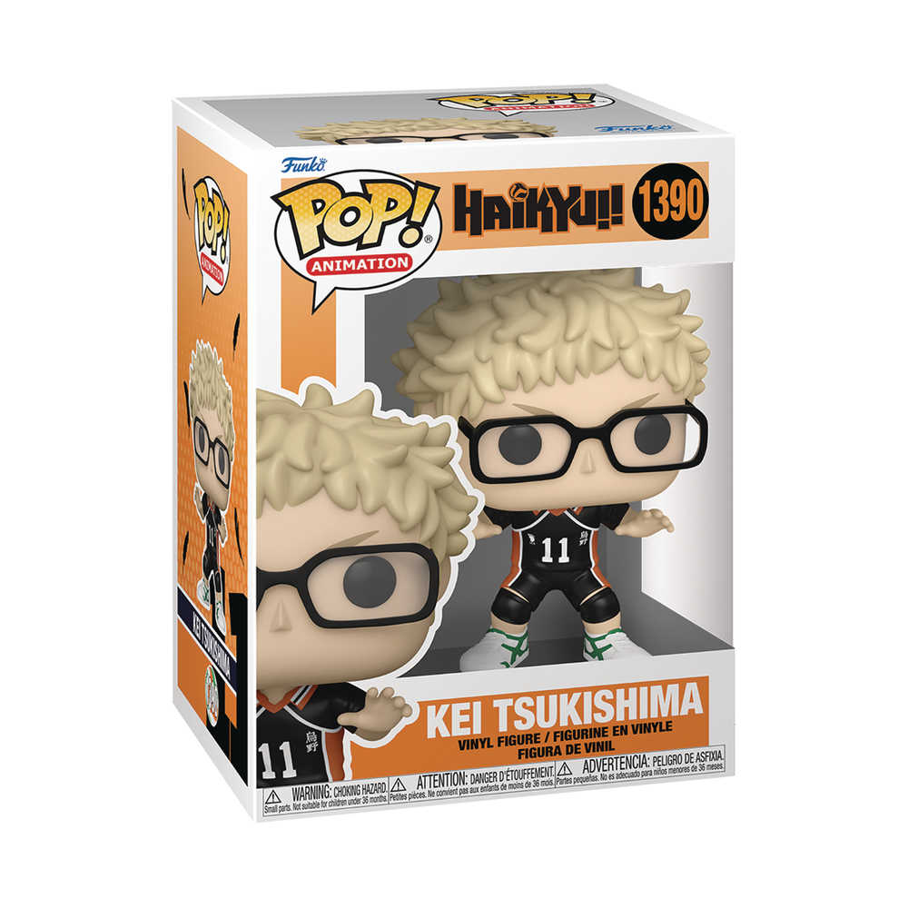 Pop Animation Haikyu Tsukishima Vinyl Figure | Dragon's Lair Comics and Fantasy Houston TX