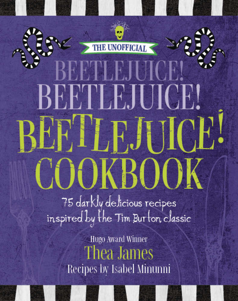 Unofficial Beetlejuice Cookbook 75 Darkly Recipes Hardcover | Dragon's Lair Comics and Fantasy Houston TX