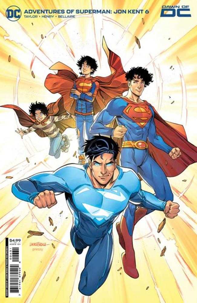 Adventures Of Superman Jon Kent #6 (Of 6) Cover C Laura Braga Card Stock Variant | Dragon's Lair Comics and Fantasy Houston TX