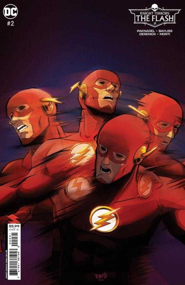 Knight Terrors Flash #2 (Of 2) Cover C Daniel Bayliss Card Stock Variant | Dragon's Lair Comics and Fantasy Houston TX