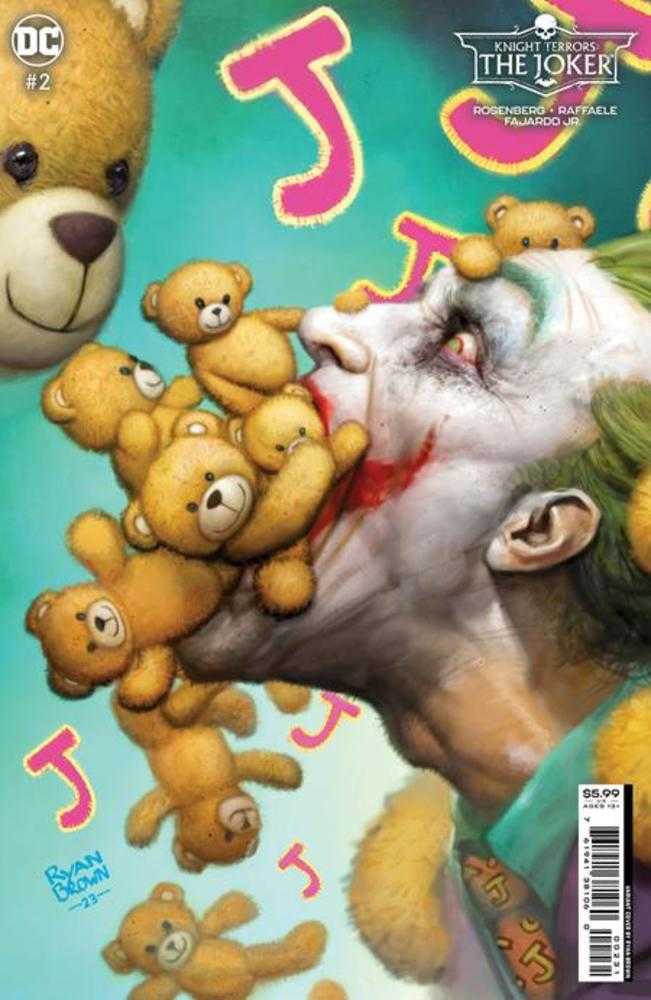 Knight Terrors Joker #2 (Of 2) Cover C Ryan Brown Card Stock Variant | Dragon's Lair Comics and Fantasy Houston TX