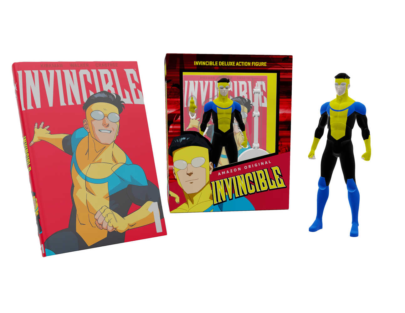 Invincible Book & Action Figure Set Previews Exclusive Exclusive | Dragon's Lair Comics and Fantasy Houston TX