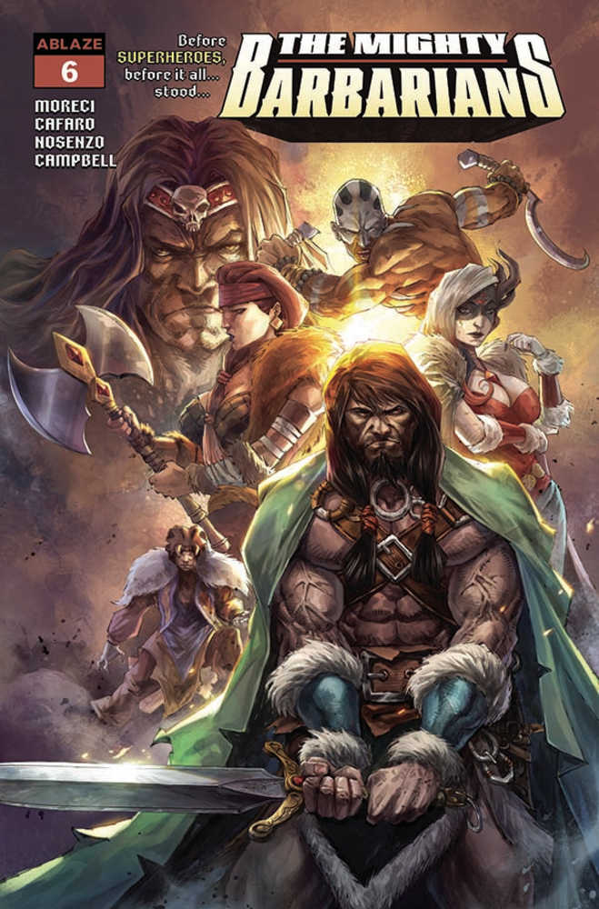 Mighty Barbarians #6 Cover A Alan Quah (Mature) | Dragon's Lair Comics and Fantasy Houston TX