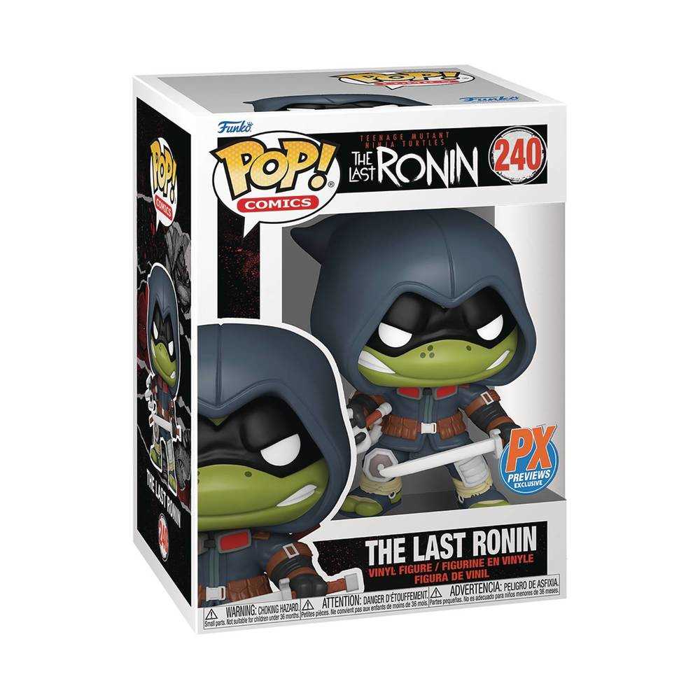 Pop Comics Teenage Mutant Ninja Turtles The Last Ronin Previews Exclusive Vinyl Figure | Dragon's Lair Comics and Fantasy Houston TX