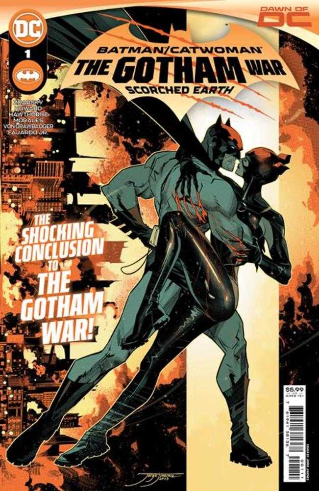 Batman Catwoman The Gotham War Scorched Earth #1 (One Shot) Cover A Jorge Jimenez | Dragon's Lair Comics and Fantasy Houston TX