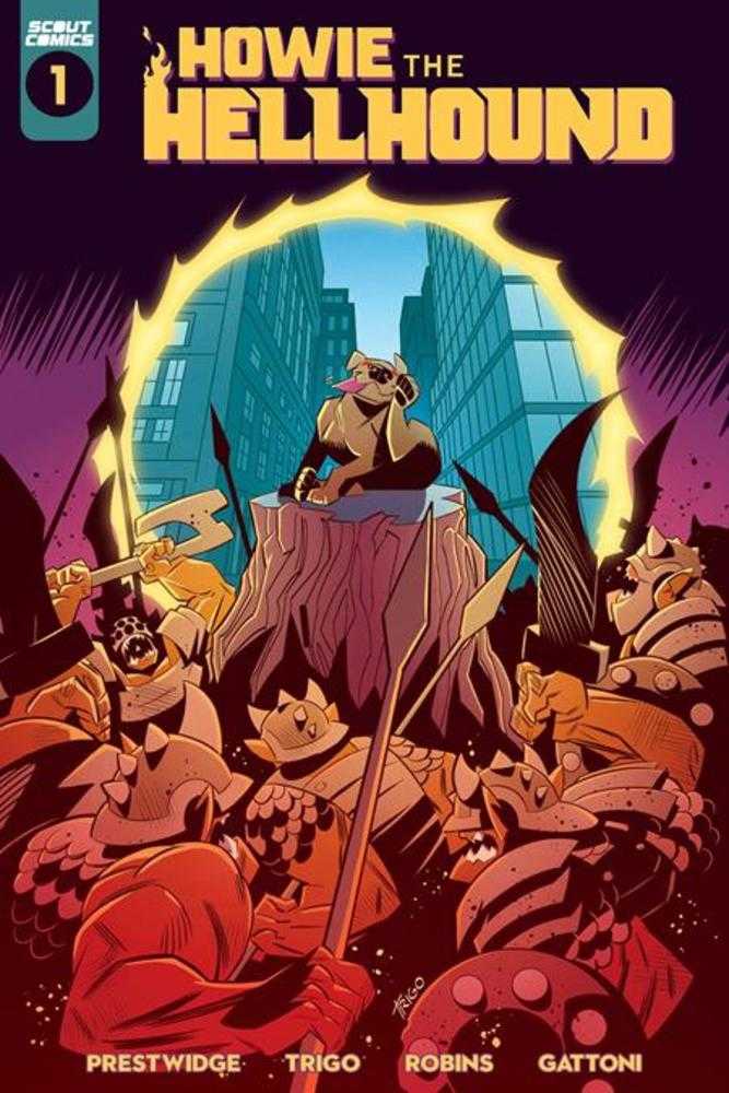 Howie The Hellhound #1 (Of 5) Cover A Carlos Trigo & Simon Robins | Dragon's Lair Comics and Fantasy Houston TX