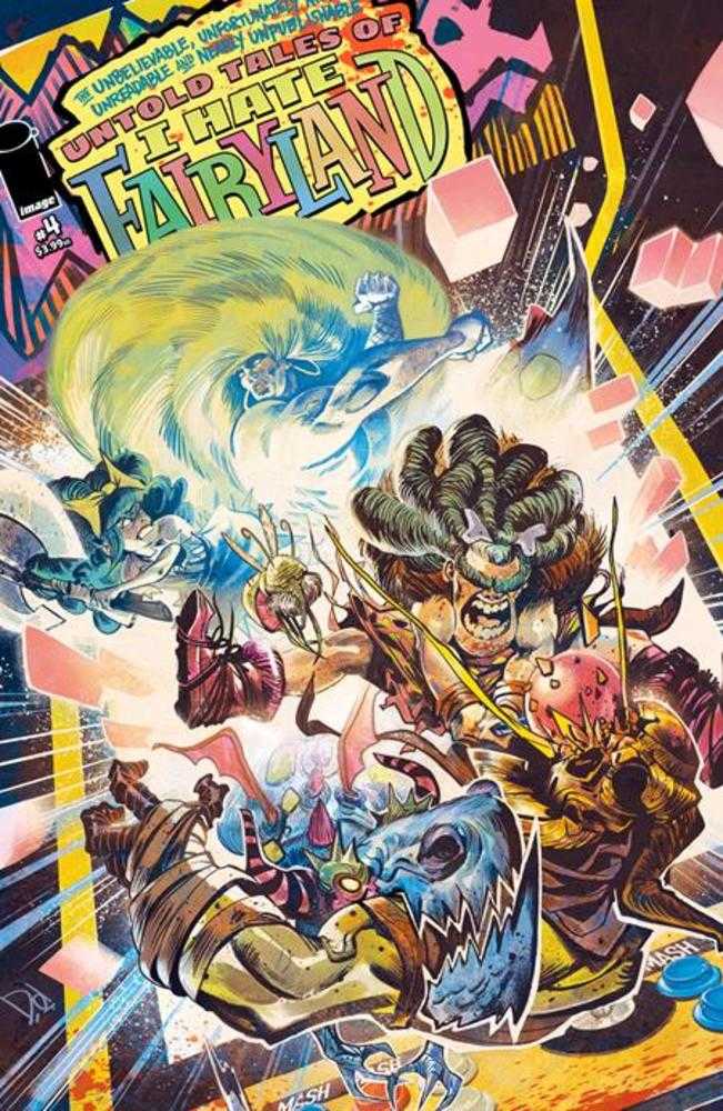Unbelievable Unfortunately Mostly Unreadable And Nearly Unpublishable Untold Tales Of I Hate Fairyland #4 (Of 5) Cover A Mike Del Mundo (Mature) | Dragon's Lair Comics and Fantasy Houston TX