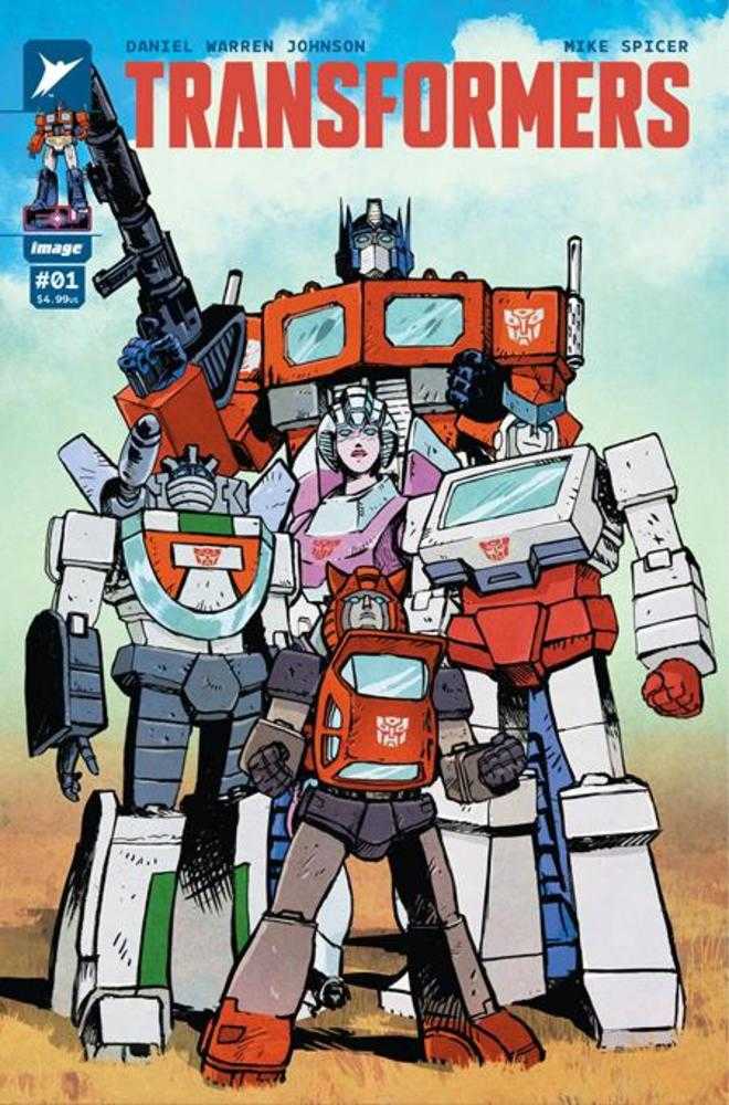 Transformers #1 Cover B Daniel Warren Johnson And Mike Spicer Variant | Dragon's Lair Comics and Fantasy Houston TX