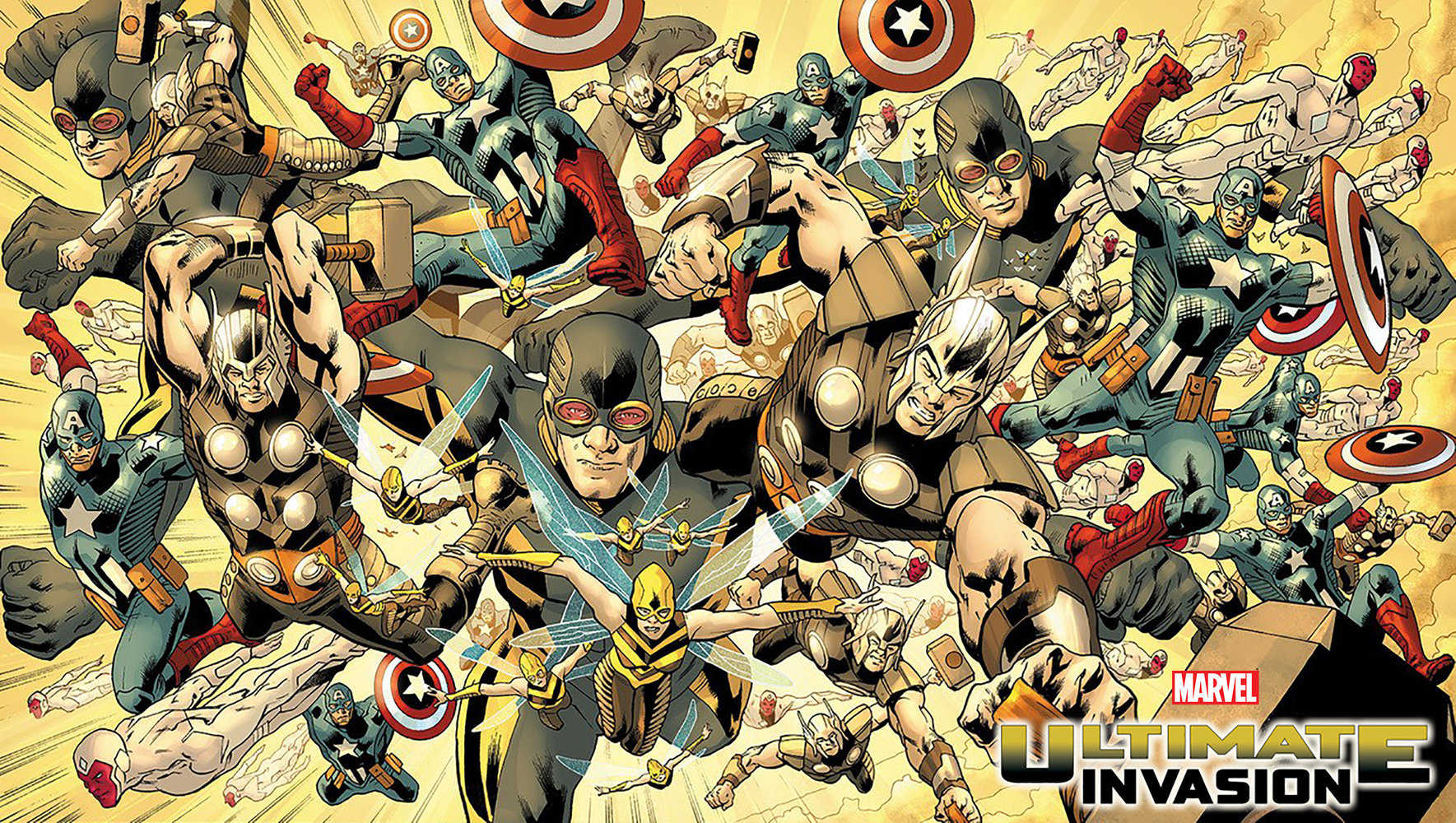Ultimate Invasion 2 Bryan Hitch 2nd Print Variant | Dragon's Lair Comics and Fantasy Houston TX